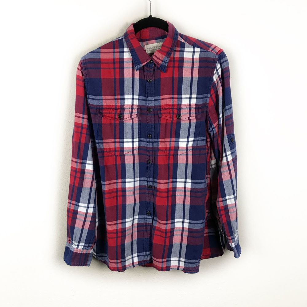 Denim & Supply Ralph Lauren Plaid Button Down Top